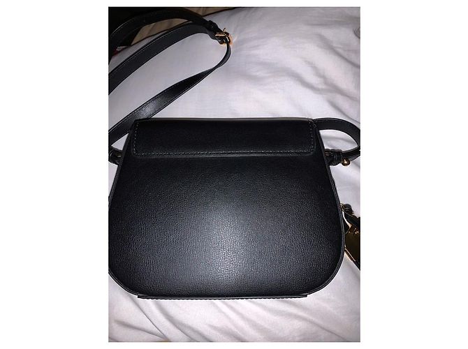 Borsa a mano Marc Jacobs Mini Rider in pelle nera Nero - vista 2