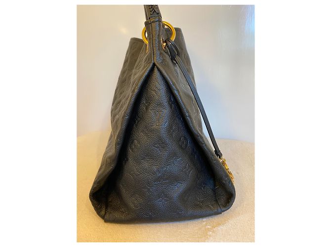 Louis Vuitton Artsy MM Monogram Empreinte Lather Nero - vista 5