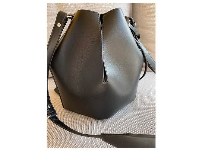 Alexander McQueen Beuteltasche schwarz - Ansicht 5