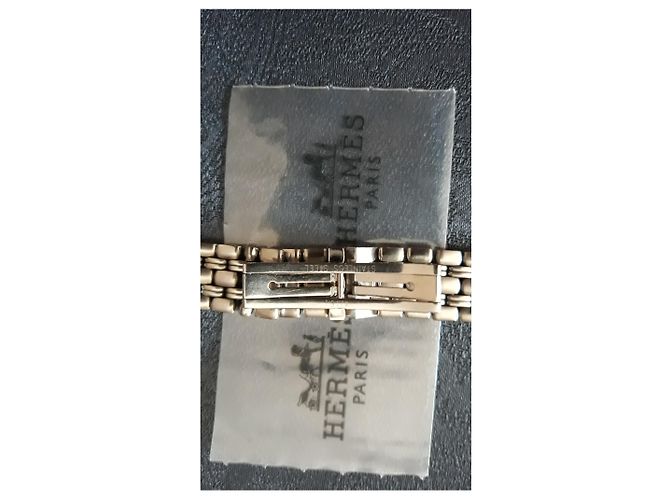 Pulsera de acero Hermès para reloj cap cap Plata - vista 2