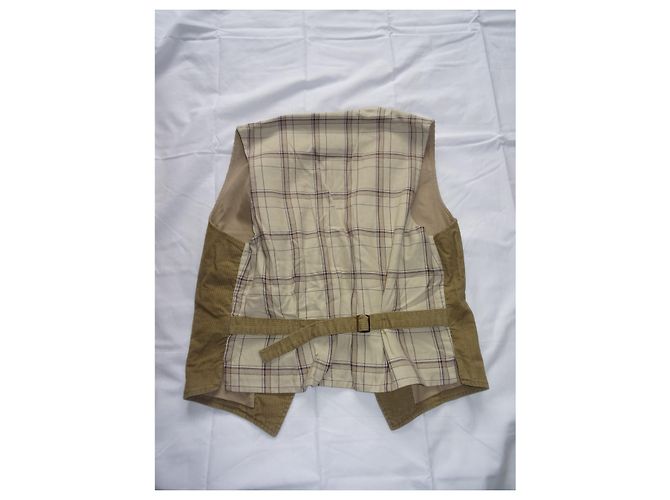 Giacca Blazer Façonnable in Cotone Beige - vista 2
