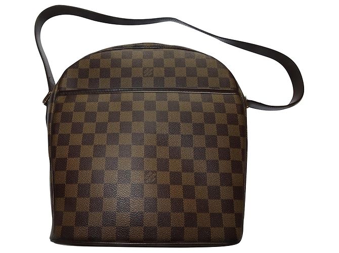 Borsa Louis Vuitton Ipanema GM Damier Ebano - vista 2