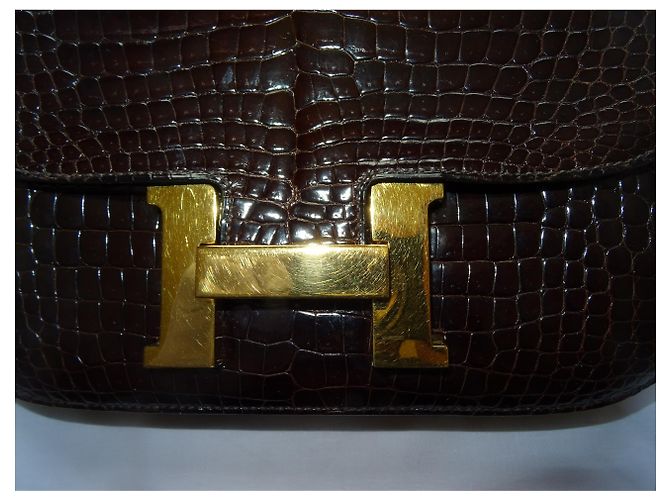 Hermès Constance Castanho escuro - vista 2