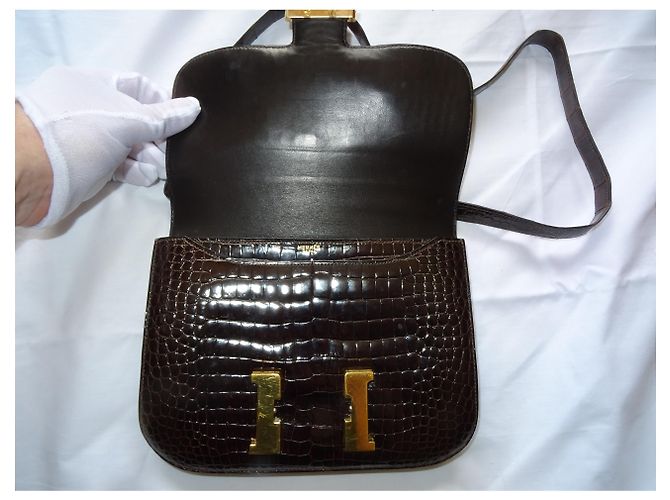 Hermès Constance Castanho escuro - vista 3