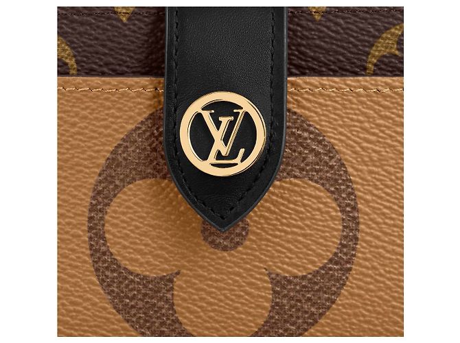 Louis Vuitton LV Juliette wallet reverse Brown - view 4