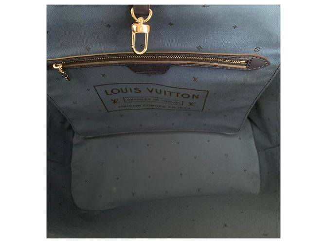 Collezione Louis Vuitton Neverfull MM Escale Azur estate 2020 Blu - vista 7