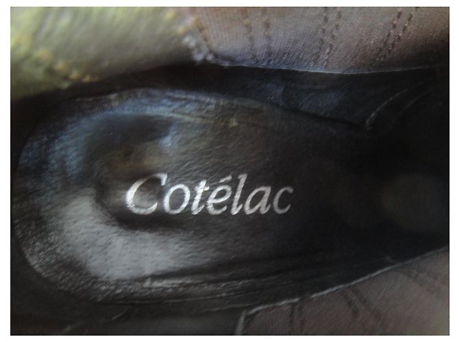 Botines Cotélac de cuero negro talla 38 - vista 2