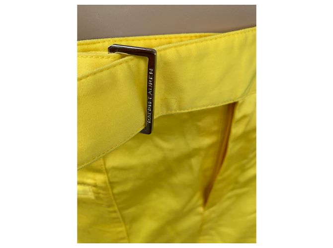 Ralph Lauren Rock Gelb aus Baumwolle und Elasthan - Ansicht 6