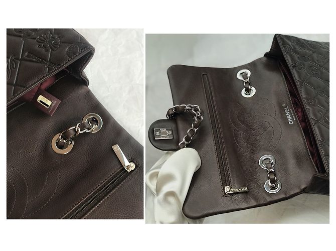 Chanel Collector's Medium Flap Bag Braun Dunkelbraun - Ansicht 19