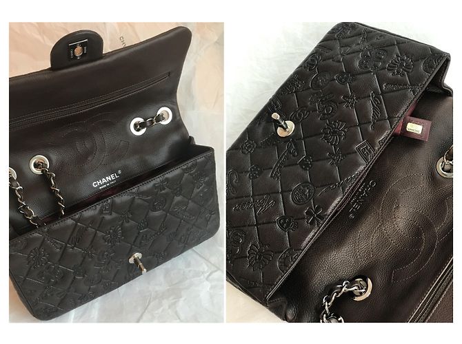 Chanel Collector's Medium Flap Bag Braun Dunkelbraun - Ansicht 22