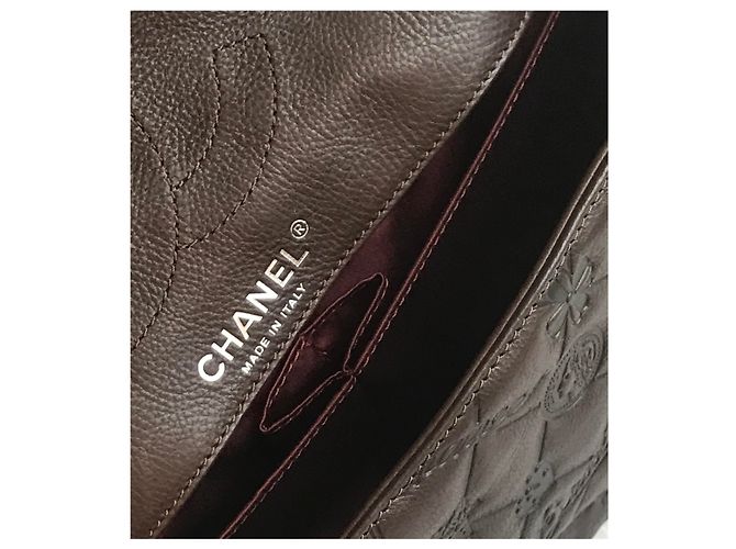 Chanel Collector's Medium Flap Bag Braun Dunkelbraun - Ansicht 25