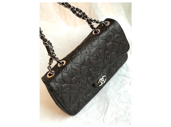 Chanel Collector's Medium Flap Bag Braun Dunkelbraun - Ansicht 26