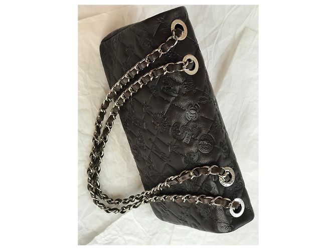 Chanel Collector's Medium Flap Bag Braun Dunkelbraun - Ansicht 4