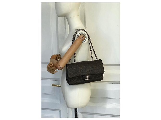 Chanel Collector's Medium Flap Bag Braun Dunkelbraun - Ansicht 5