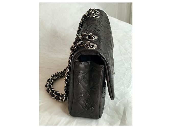 Chanel Collector's Medium Flap Bag Braun Dunkelbraun - Ansicht 9