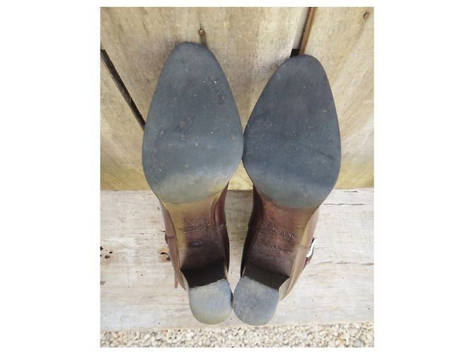 Botines Heschung p 37,5 Marrón oscuro - vista 6