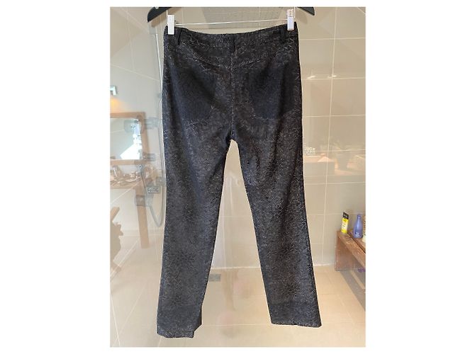 Pantalones Chanel Negro - vista 4
