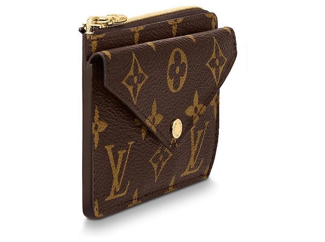 Louis Vuitton Recto Monogram Canvas Kartenetui Braun - Ansicht 4