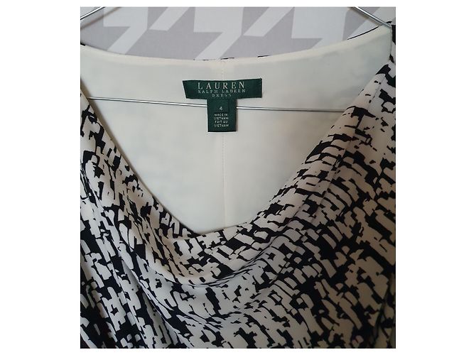 Ralph Lauren Kleid Schwarz Weiß - Ansicht 5