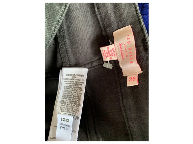 Vaqueros skinny Ted Baker Modey Side Zip Negros - vista 6