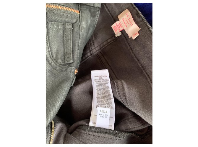 Jeans Ted Baker jeans Coton,Elasthane Noir ref.213167 ...