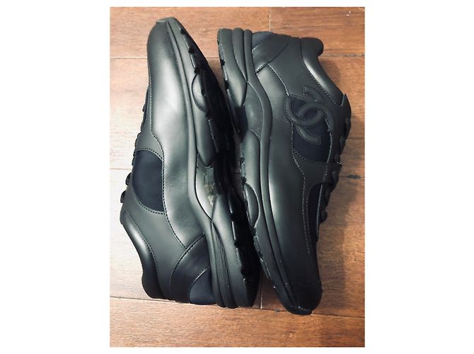 Cambon Chanel Sneakers da uomo Nero - vista 3