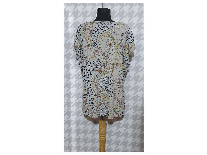 Blouse Rachel Roy Imprimé Fleuri et Léopard XXL - vue 3
