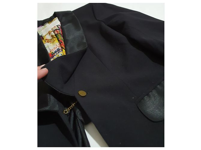 Blazer nero Rachel Roy - vista 4