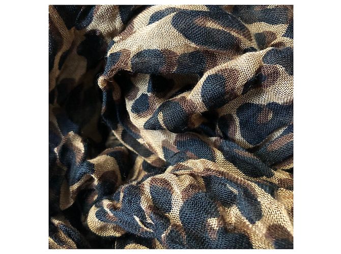 Louis Vuitton, Que hay que tener! Louis Vuitton Etole Leopard Marron por Stephen Sprouse - ¡edición limitada! Castaño Estampado de leopardo Fucsia - vista 5