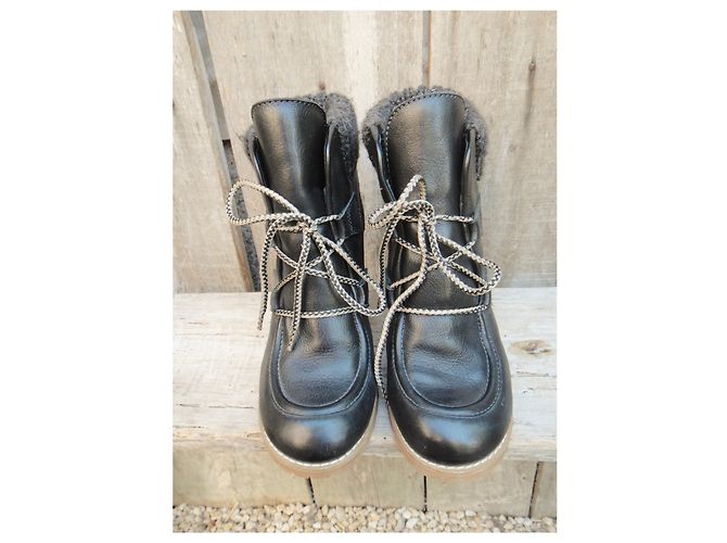 Botines See By Chloé p 38,5 Negro - vista 5