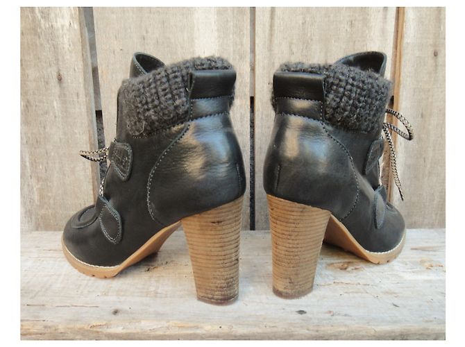 Botines See By Chloé p 38,5 Negro - vista 6