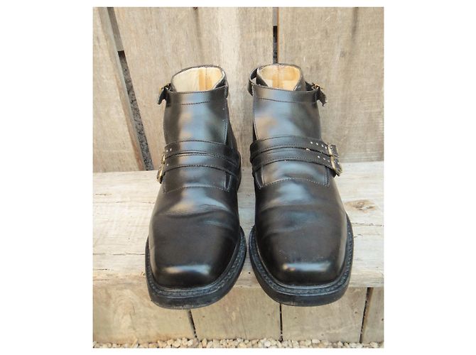 Autre Marque Paraboot "monk boots" p 36,5 Nero - vista 3