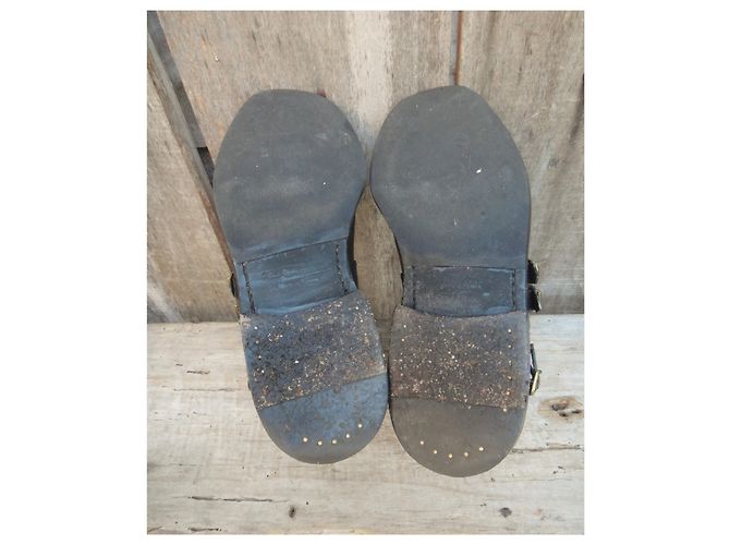 Autre Marque Paraboot "monk boots" p 36,5 Nero - vista 5
