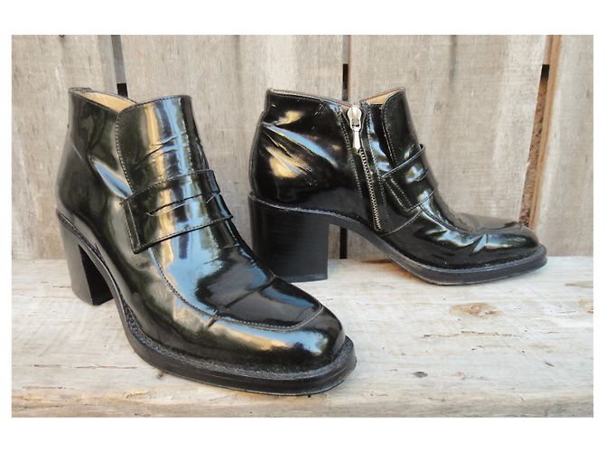 Botines de charol Free Lance p 37 Negro - vista 3