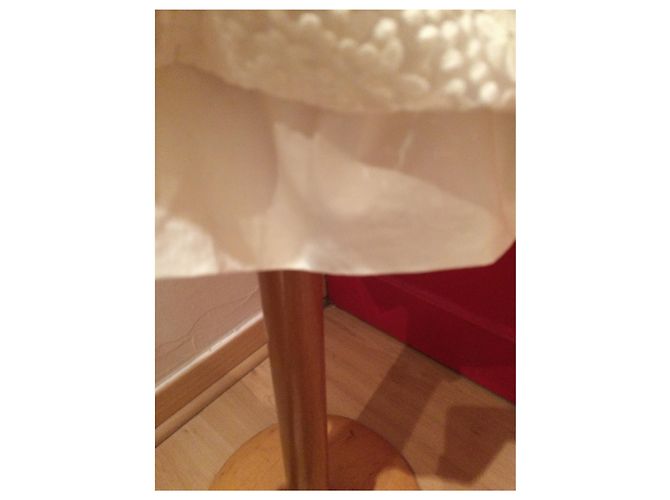 Autre Marque Vestido Héroïnes Koline Marfil Encaje Algodón Nailon Blanco roto - vista 3