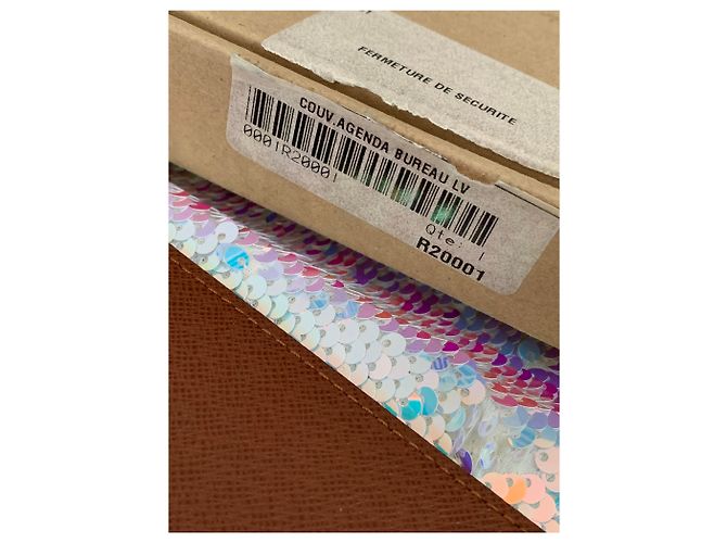 Louis Vuitton Tagesordnung für die Schreibtischabdeckung Braun - Ansicht 5