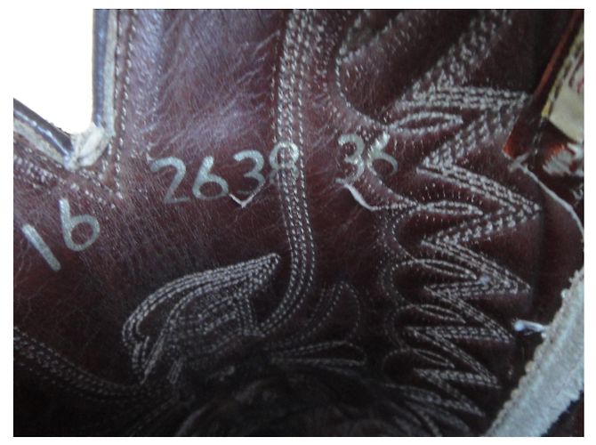 Mexicana p santiags boots 36 - view 7