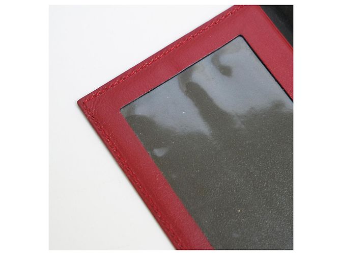 Rolex leather card holder burgundy - view 6