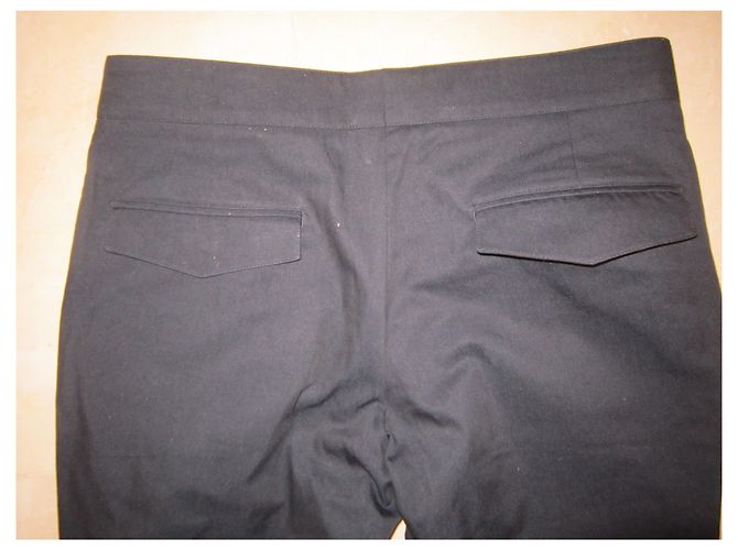 Hermès Pantaloni Blu scuro - vista 3
