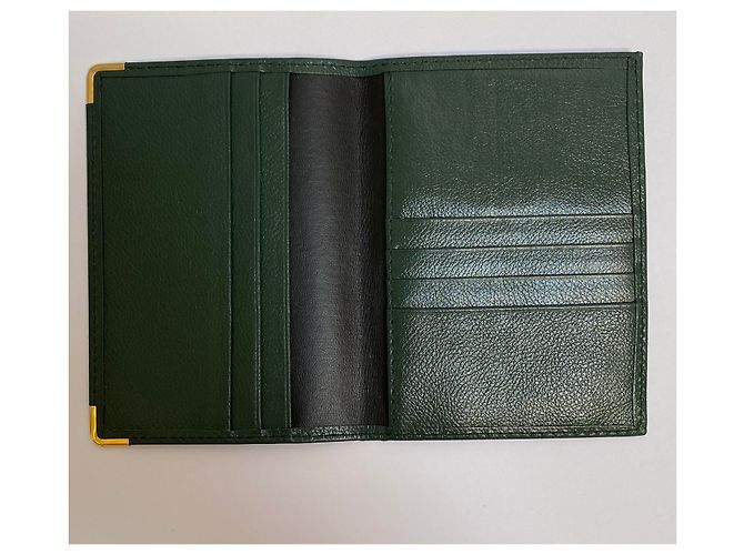 ROLEX GREEN LEATHER WALLET - vista 3