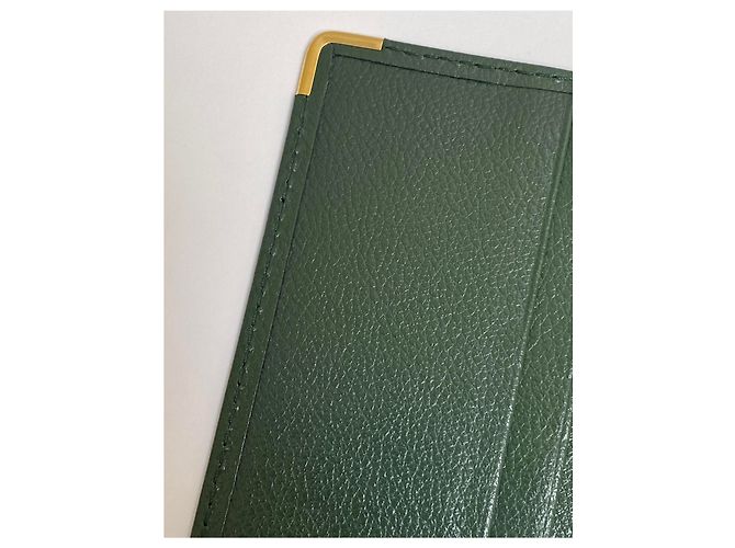 ROLEX GREEN LEATHER WALLET - vista 6