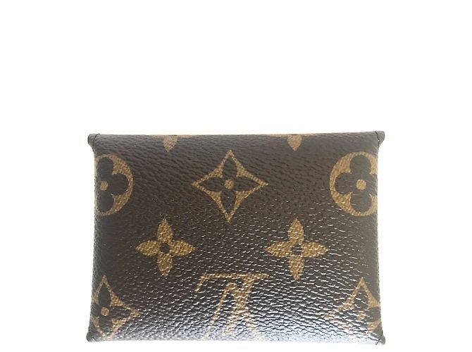 Tarjetero Louis Vuitton Marrón Cuero Castaño - vista 2
