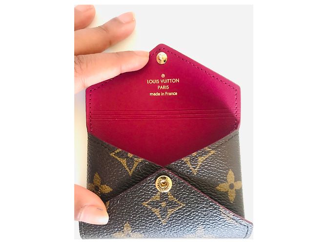 Tarjetero Louis Vuitton Marrón Cuero Castaño - vista 3