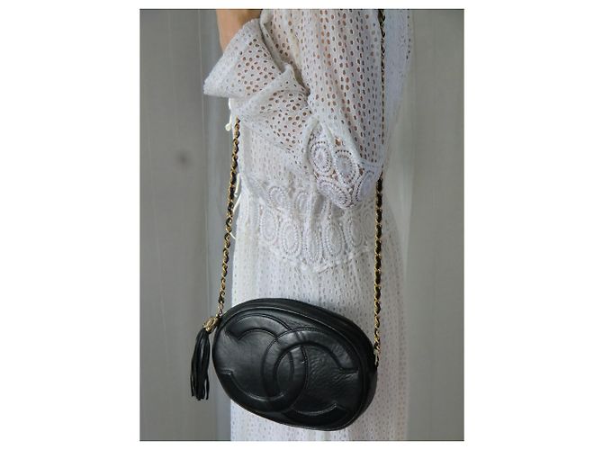 SACO DE CHANEL RARO e ANTIGO Preto - vista 10
