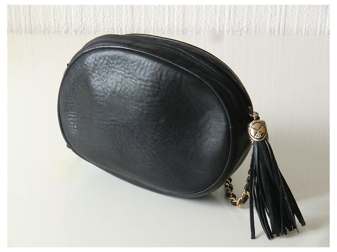 SACO DE CHANEL RARO e ANTIGO Preto - vista 2