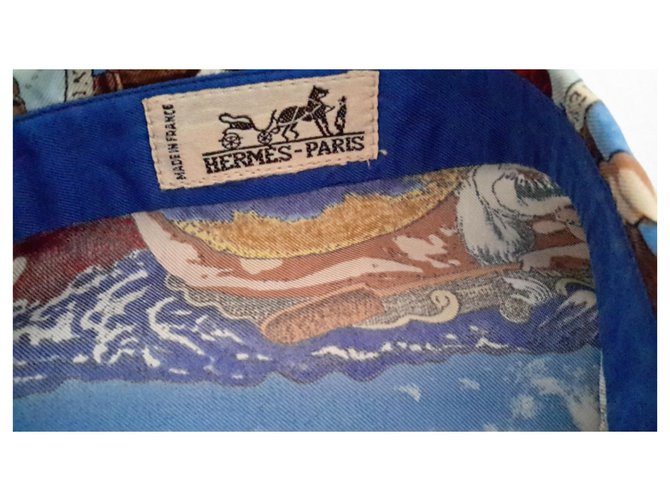 Hermès Camicia Christophe Colomb Multicolore - vista 4