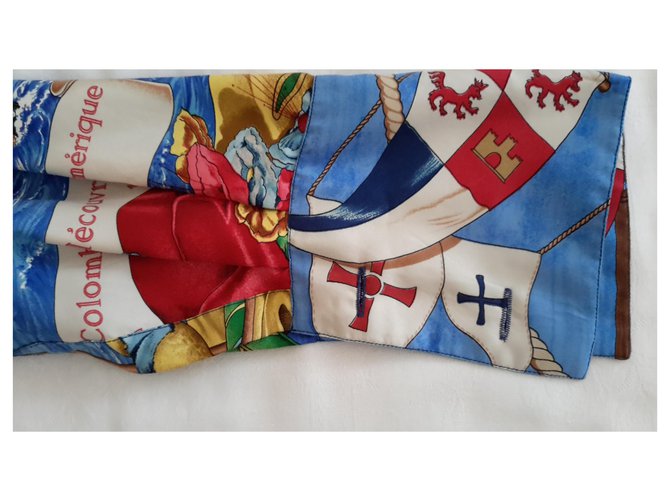 Hermès Camicia Christophe Colomb Multicolore - vista 7