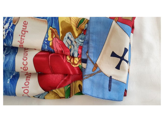 Hermès Camicia Christophe Colomb Multicolore - vista 8