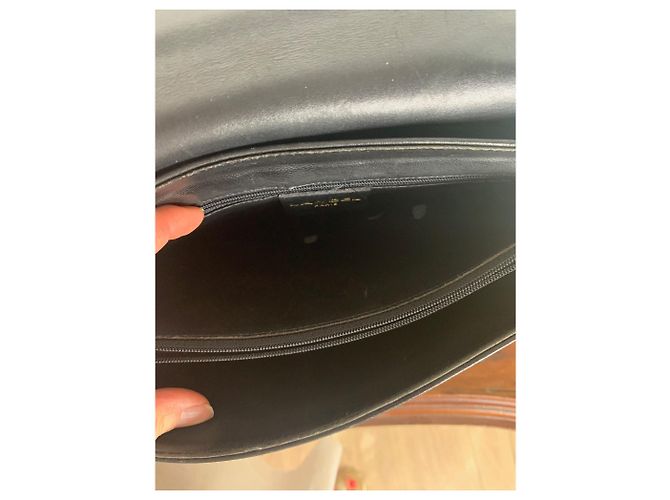 Borsa a mano Lancel in pelle liscia nera Nero - vista 3