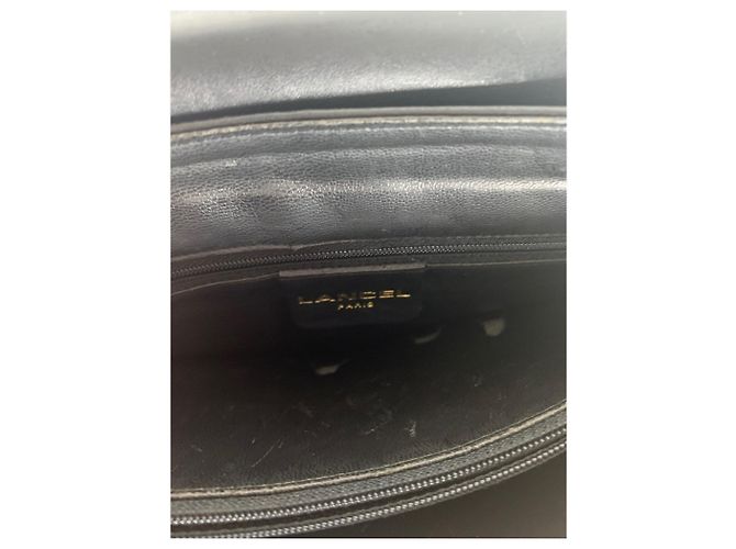 Borsa a mano Lancel in pelle liscia nera Nero - vista 4